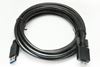 Picture of 3m USB 3.0 Cable, Micro B screw lock/A