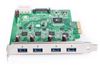 Picture of Fresco FL1100 4-port USB 3.0 PCIe Card (high performance)